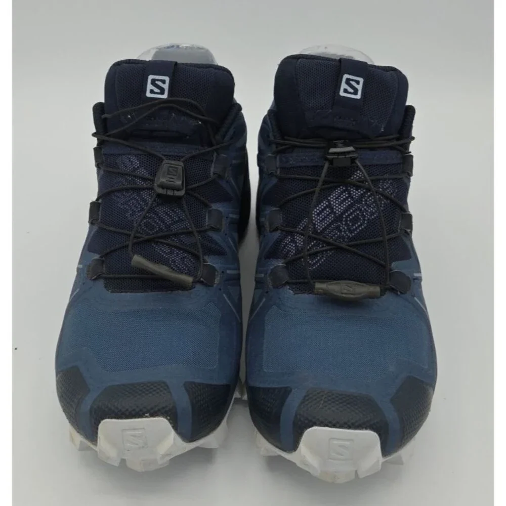 Salomon Speedcross 5 Women's 7 Sargasso Blue Navy Blazer Heather 408012 EUC - Picture 3 of 9